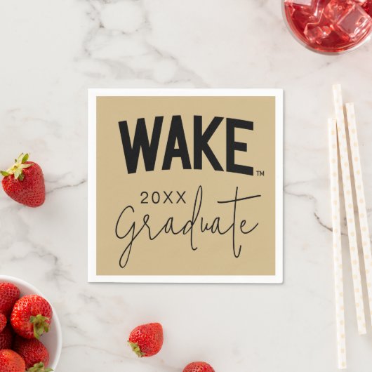 Serviette En Papier Université Wake Forest | Arche de réveil (En situation)