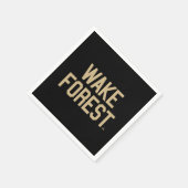 Serviette En Papier Université Wake Forest | Wake Forest (Coin)