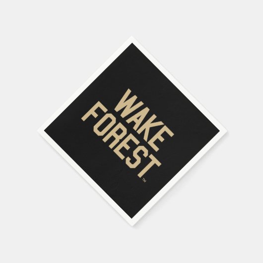 Serviette En Papier Université Wake Forest | Wake Forest (Coin)