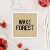 Serviette En Papier Université Wake Forest | Wake Forest (En situation)