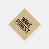 Serviette En Papier Université Wake Forest | Wake Forest (Coin)