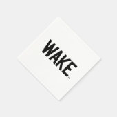 Serviette En Papier Université Wake Forest | Wordmark Wake (Coin)