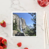 Serviette En Papier Upper Yosemite Falls - Yosemite (En situation)