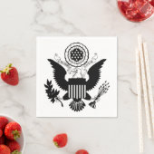 Serviette En Papier US seal (En situation)