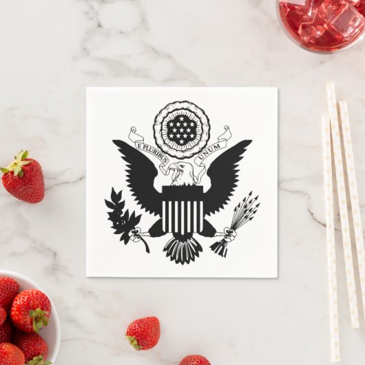 Serviette En Papier US seal (En situation)