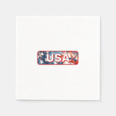 SERVIETTE EN PAPIER USA (Devant)