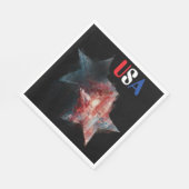 Serviette en papier USA (Coin)
