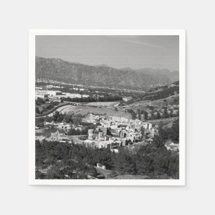 Serviette En Papier USA California Hollywood Universal studio 1970