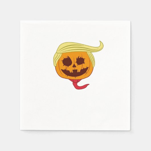 Serviette En Papier Usa Rendre Halloween super encore drôle (Devant)