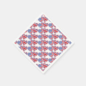 Serviette En Papier USA—Royaume-Uni (Coin)
