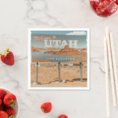 Serviette En Papier Utah Life Eleved (En situation)