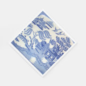 Serviette En Papier Utiliser Blue Willow Luncheon Napkins & Vous êtes  (Coin)