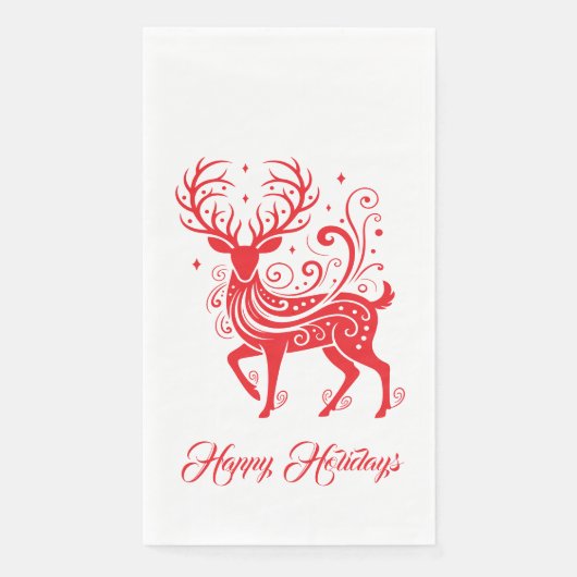 Serviette En Papier Vacances   (Devant)