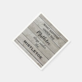 Serviette En Papier Vacances au Gui (Coin)