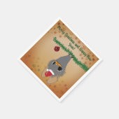 Serviette En Papier Vacances bébé chauve serviettes (Coin)