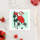 Serviette En Papier Vacances de hockey (En situation)