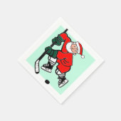 Serviette En Papier Vacances de hockey (Coin)