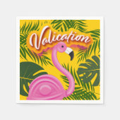 Serviette En Papier Vacances de validation Pinky (Devant)