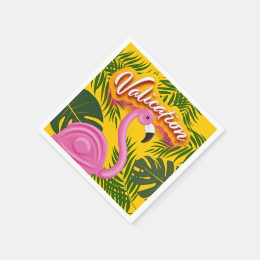 Serviette En Papier Vacances de validation Pinky (Coin)