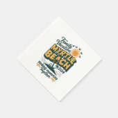 Serviette En Papier Vacances en famille Myrtle Beach 2024 Faire des so (Coin)