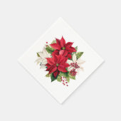 Serviette En Papier Vacances florales (Coin)