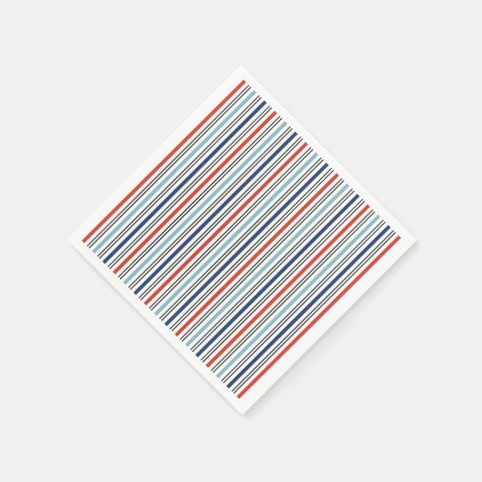 Serviette En Papier Vacances Moderne Grille Papier Napkin (Coin)