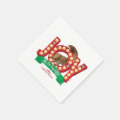 Serviette En Papier Vacances Noël | Joie à l'écureuil (Coin)