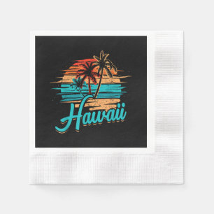 Serviette En Papier Vacances tropicales à Hawaii îles Hawaïennes