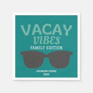 Serviette En Papier Vacay Vibes Family Edition Réunion