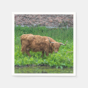 Serviette En Papier Vache de Highland
