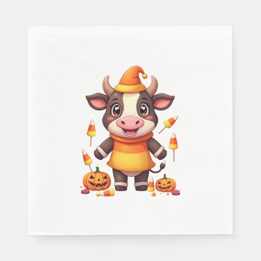 Serviette En Papier Vache de maïs (Devant)