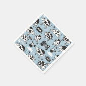 Serviette En Papier Vache et lait (Coin)