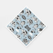 Serviette En Papier Vache et lait (Coin)