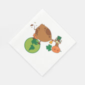 Serviette En Papier vache irlandaise (Coin)