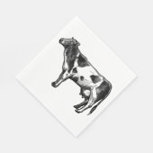 Serviette En Papier Vache Lover Pays Vie Agricole Vaches Mariages (Coin)