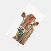 SERVIETTE EN PAPIER VACHE MIGNONNE (Coin)
