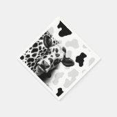 Serviette En Papier Vache sacrée ! Fête d'anniversaire country noir et (Coin)