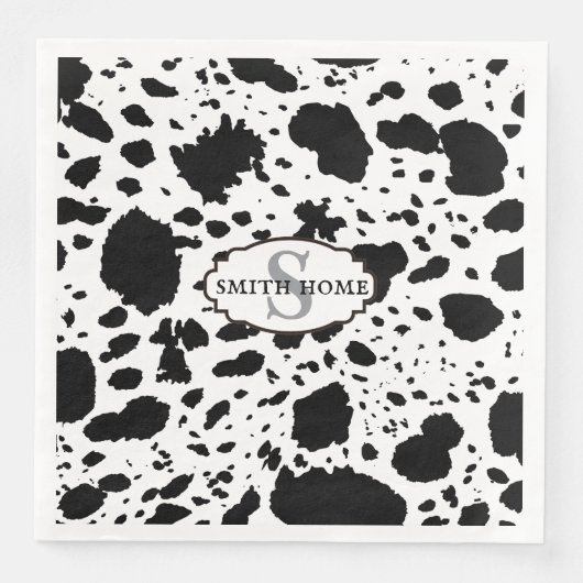 Serviette En Papier Vachette Cabine rustique Imprimer Ferme confortabl (Devant)