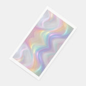 Serviette En Papier Vagues de Lumière (Coin)