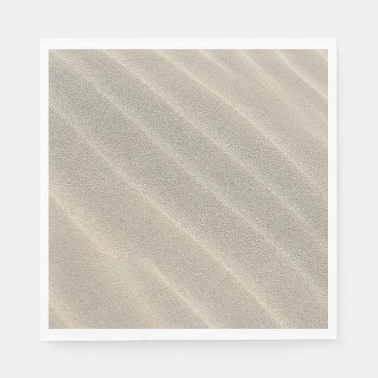 Serviette En Papier Vagues de sable (Devant)