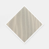 Serviette En Papier Vagues de sable (Coin)