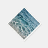 Serviette En Papier Vagues océaniques (Coin)