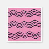 Serviette En Papier Vagues papier serviette (Devant)