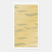 Serviette En Papier Vagues Tigre (motif stylisé) 1 (Devant)