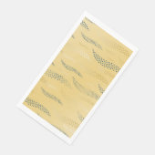 Serviette En Papier Vagues Tigre (motif stylisé) 1 (Coin)