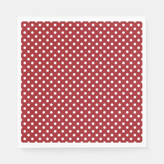 Serviette en papier - Vaisselle de Noël (Devant)