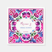 Serviette En Papier Vaisselle de table pour la douche de mariée en car (Devant)