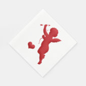 Serviette En Papier Valentine Cupid (Coin)