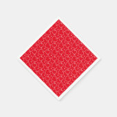Serviette En Papier Valentine Hearts Paper Napkins (Coin)