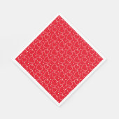 Serviette En Papier Valentine Hearts Paper Napkins (Coin)